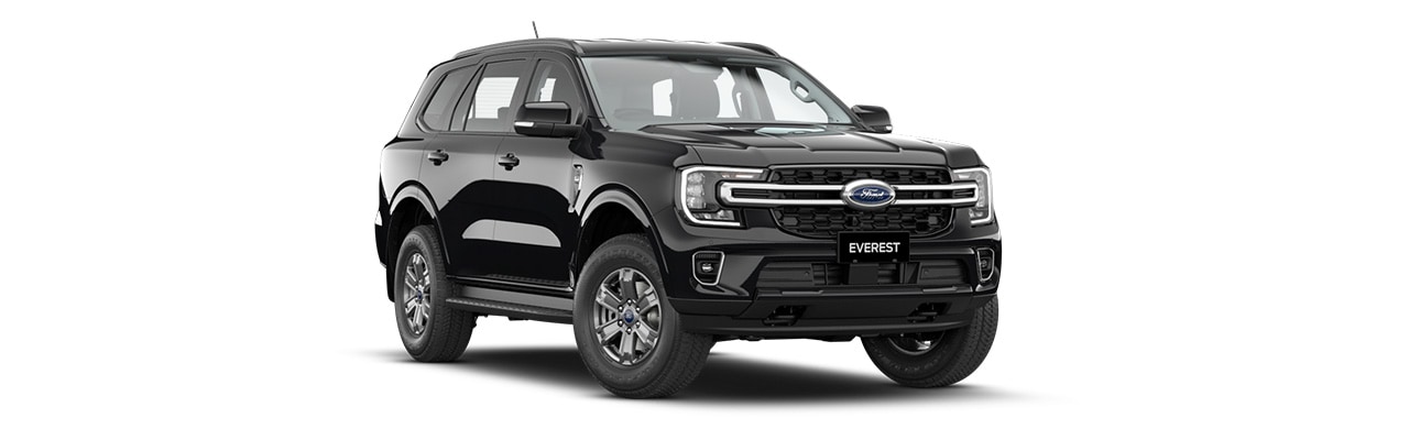 Conoce Ford Everest 2023: SUV Todoterreno 4x4 en color Absolute Black