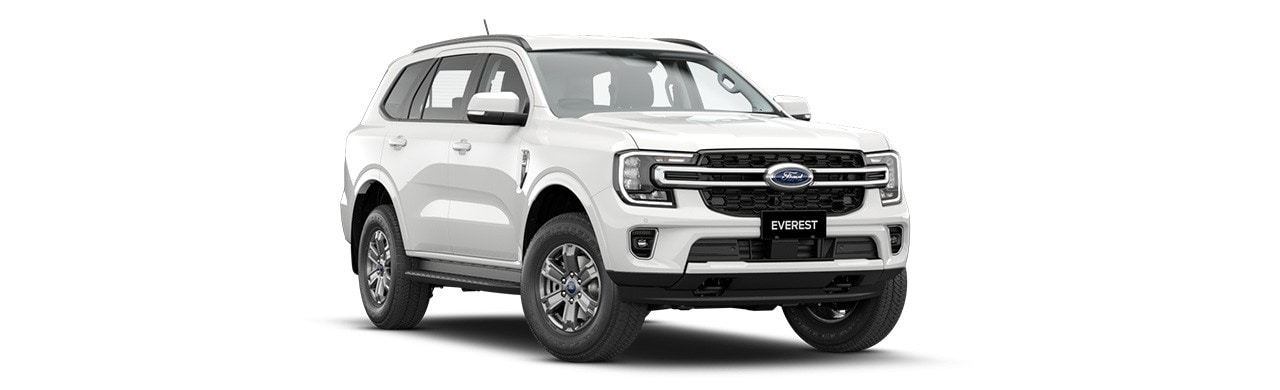 Conoce Ford Everest 2023: SUV Todoterreno en color Artic White