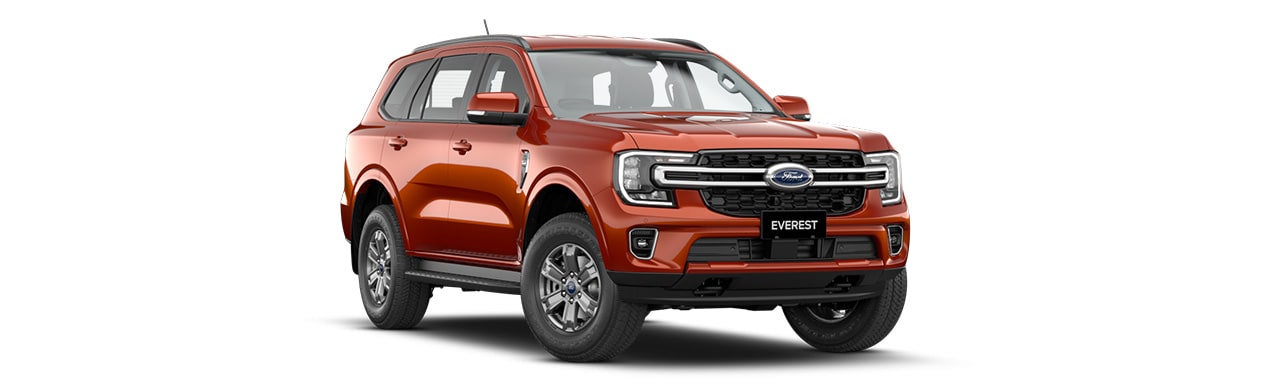 Conoce Ford Everest 2023: SUV Todoterreno 4x4 en color Sedona Orange