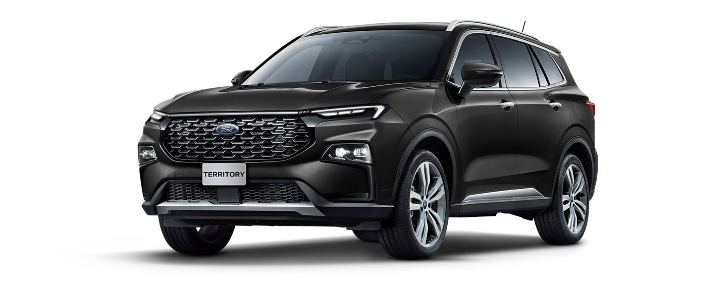 Descubre la Poderosa Camioneta SUV Ford Territory 2023 en color Panther Black
