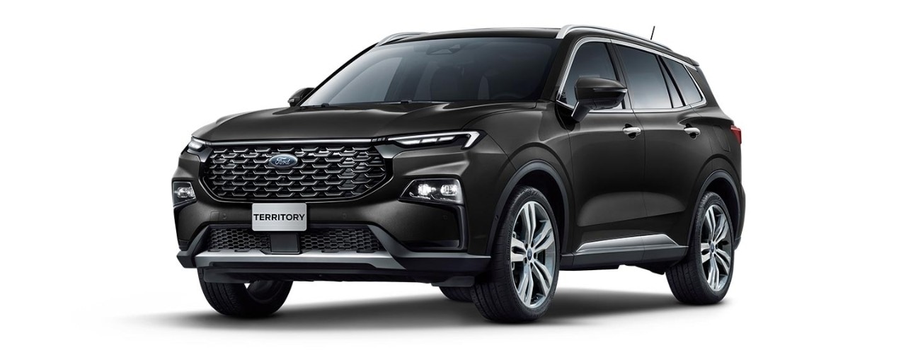 Descubre la Poderosa Camioneta SUV Ford Territory 2023 en color Panther Black