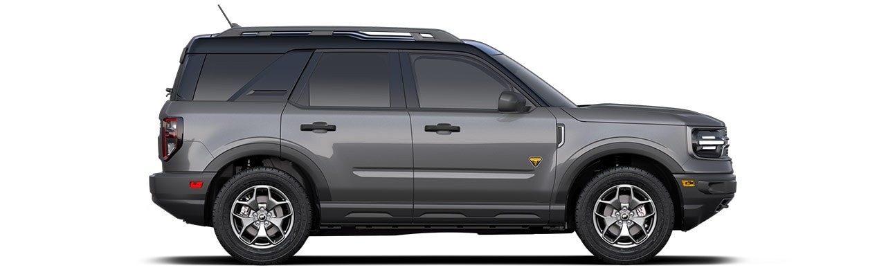 Descubre la Camioneta Ford Bronco Sport la SUV Todoterreno 4x4 en color Carbonized Gray