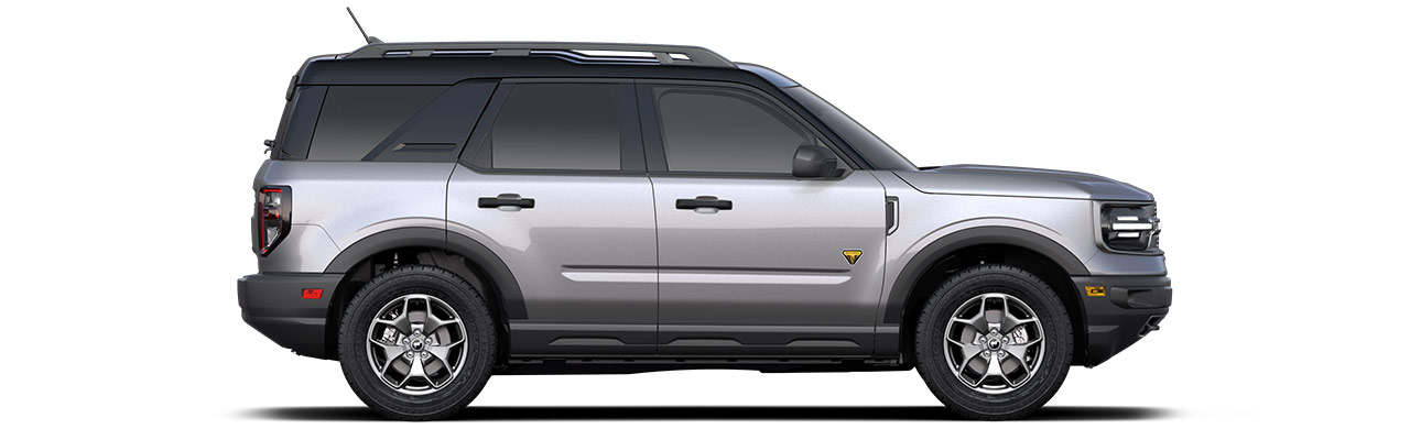 Descubre la Camioneta Ford Bronco Sport la SUV Todoterreno 4x4 en color Iconic Silver