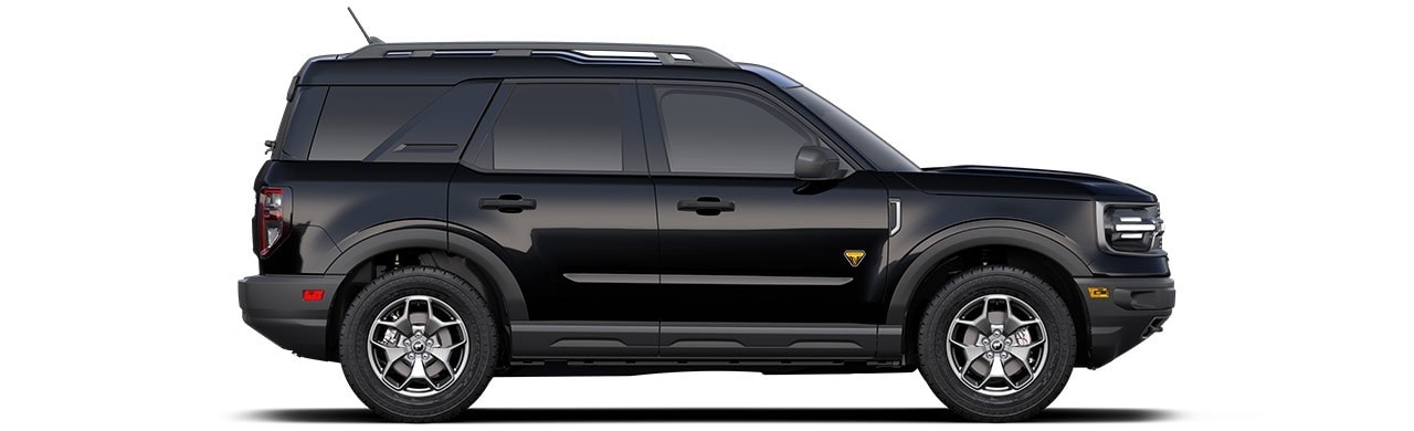 Descubre la Camioneta Ford Bronco Sport la SUV Todoterreno 4x4 en color Shadow Black