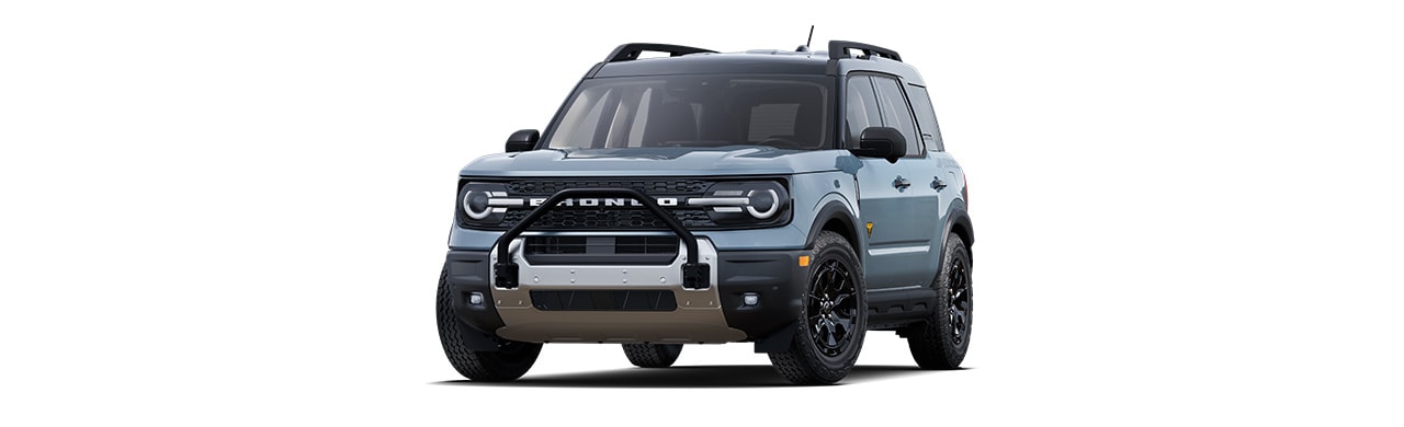 Ford Bronco Sport 2025 Badlands, SUV en color en color Azure Gray en Centroamérica