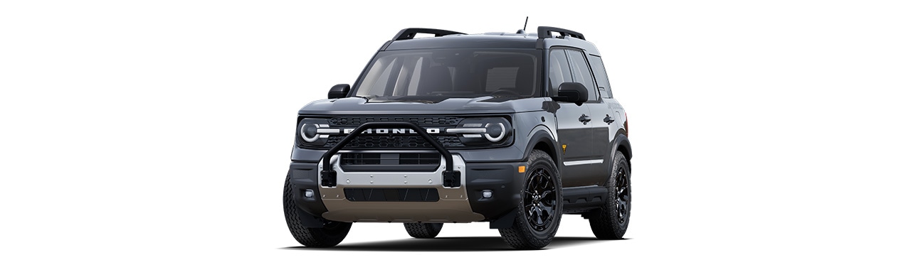 Ford Bronco Sport 2025 Badlands, SUV en color Gris Carbono en Centroamérica