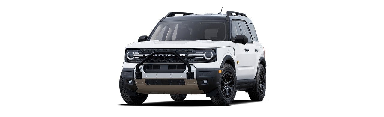 Ford Bronco Sport 2025 Badlands, SUV en color Blanco Oxford en Centroamérica