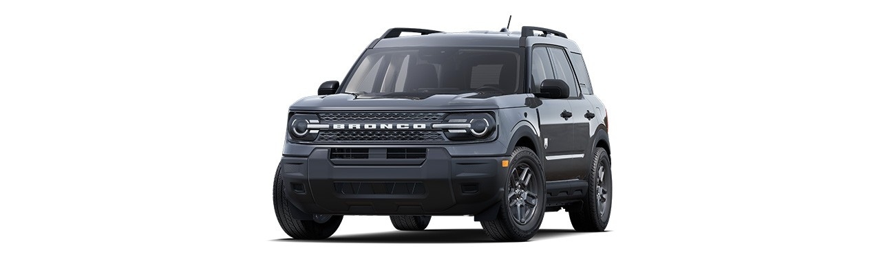 Ford Bronco Sport 2025 Big Bend, SUV en color Gris Carbono en Centroamérica