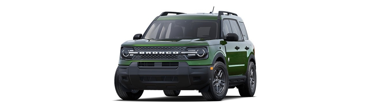 Ford Bronco Sport 2025 Big Bend, SUV en color en color Verde Eruption en Centroamérica