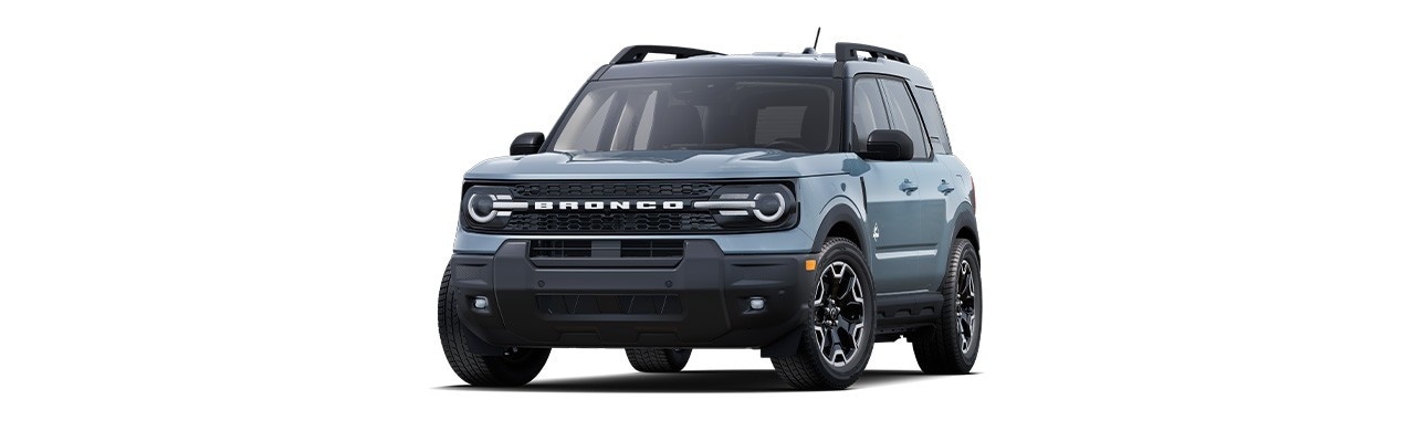 Ford Bronco Sport 2025 Badlands, SUV en color en color Azure Gray en Centroamérica