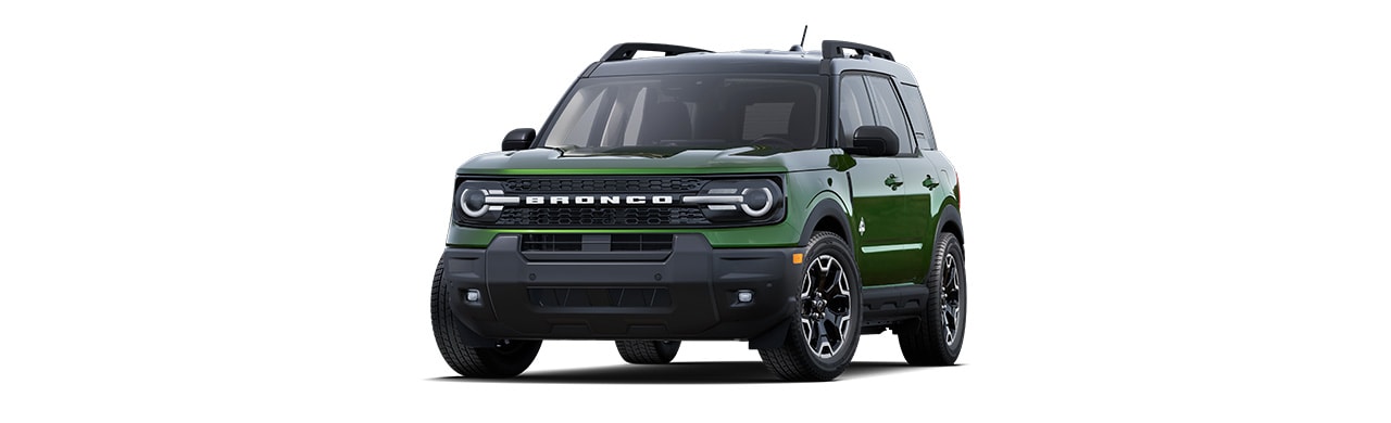 Ford Bronco Sport 2025 Outer Banks, SUV en color Verde Eruption en Centroamérica