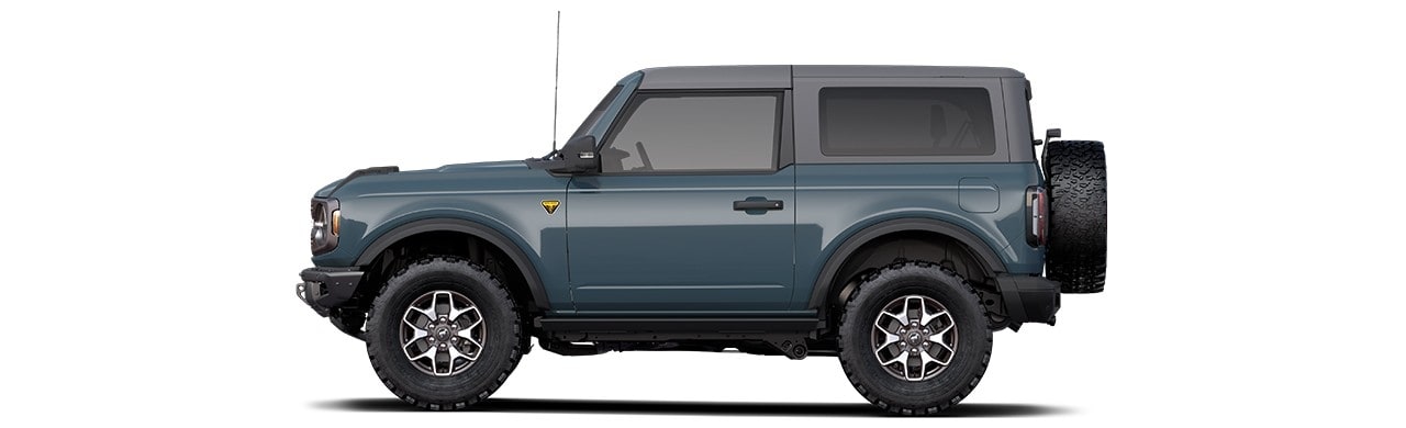 Descubre la SUV Ford Bronco 2022 2 Puertas en color Área 51
