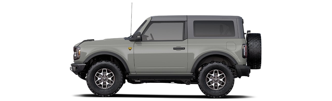 Descubre la SUV Ford Bronco 2022 2 Puertas en color Cactus Gray