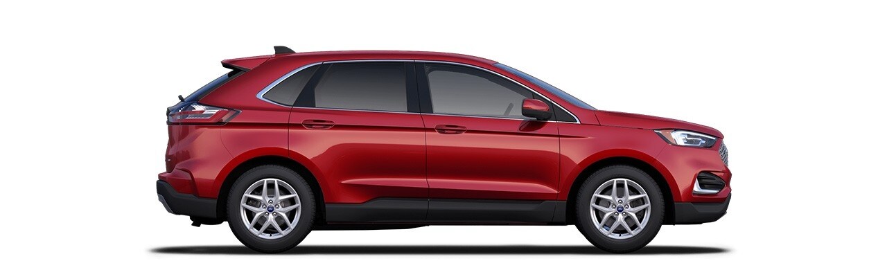 Ford Edge 2023, la SUV de Gran Tecnología y Confort en color Rapid Red Metallic