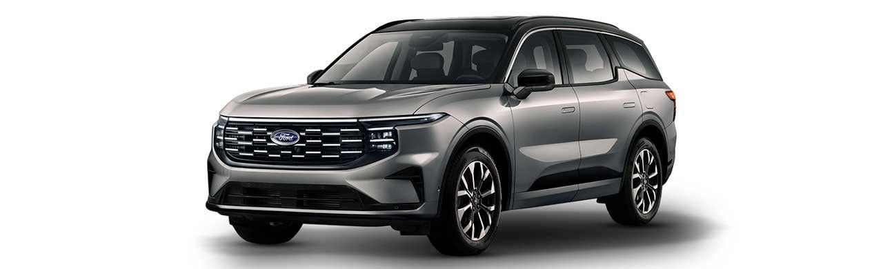Ford Edge 2026, SUV familiar en color de pintura Gris Brillante, en Centroamérica