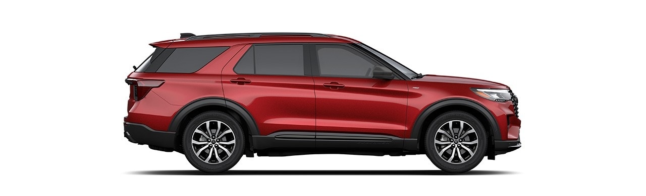 Ford Explorer 2025, SUV de Gran Diseño Exterior en color Iconic Silver