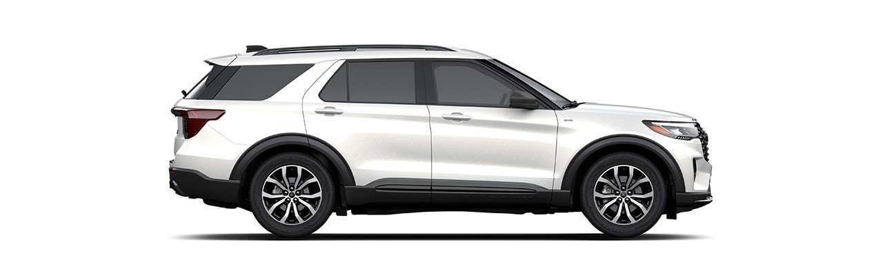 Ford Explorer 2025, SUV de Gran Diseño Exterior en color Rapid Red Metallicn Tinted Clearcoat
