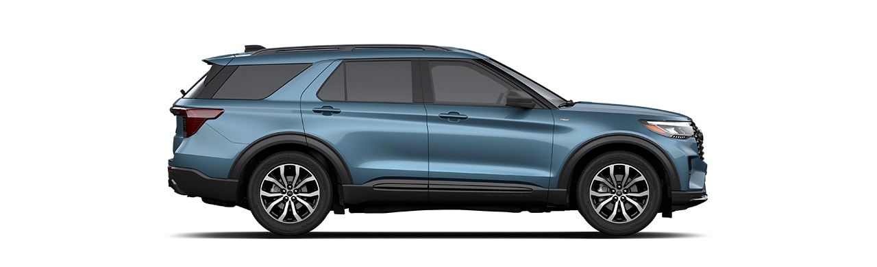 Ford Explorer 2025, SUV de Gran Diseño Exterior en color Star White Metallic Tri-Coat