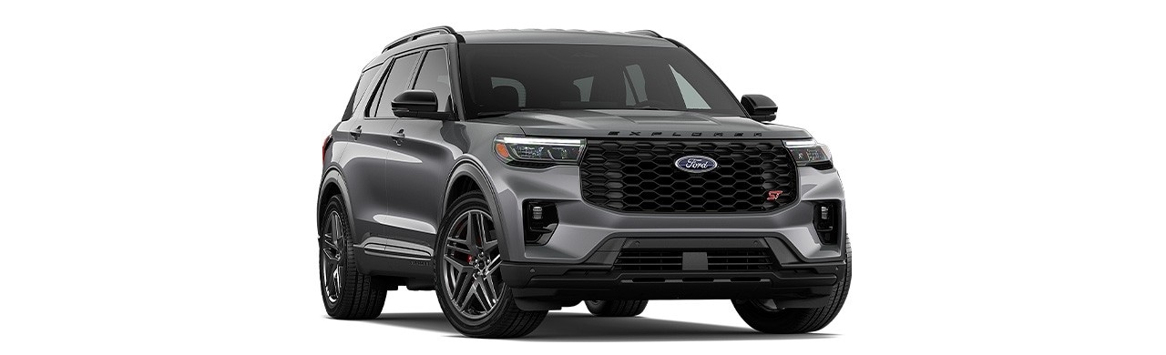 Ford Explorer 2025, SUV de Gran Diseño Exterior en color Carbonized Gray
