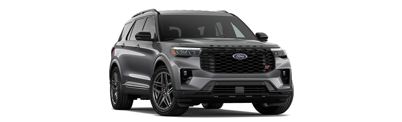 Ford Explorer 2025, SUV de Gran Diseño Exterior en color Carbonized Gray