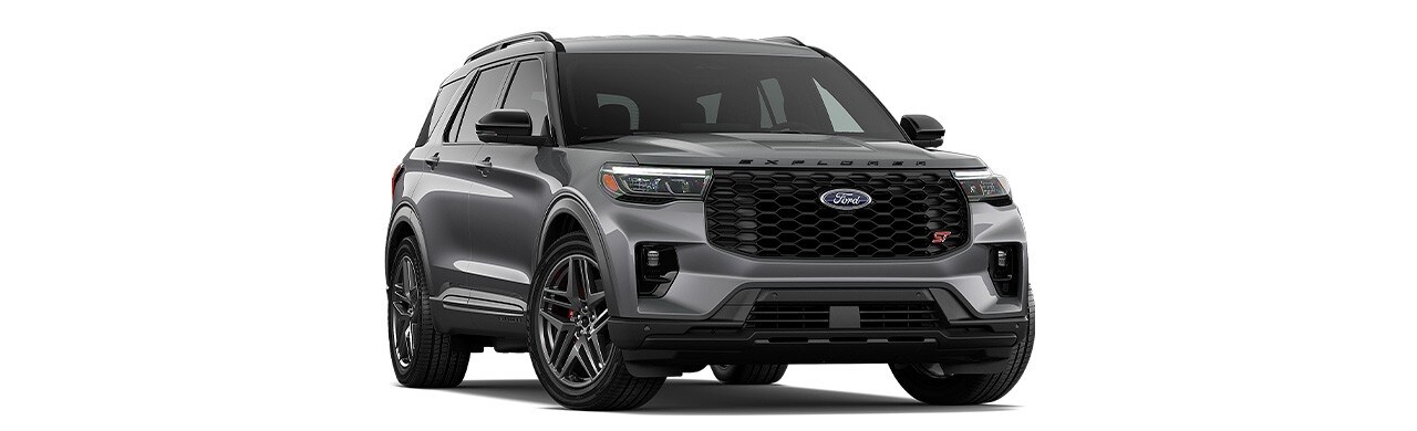 Ford Explorer 2025, SUV de Gran Diseño Exterior en color Carbonized Gray