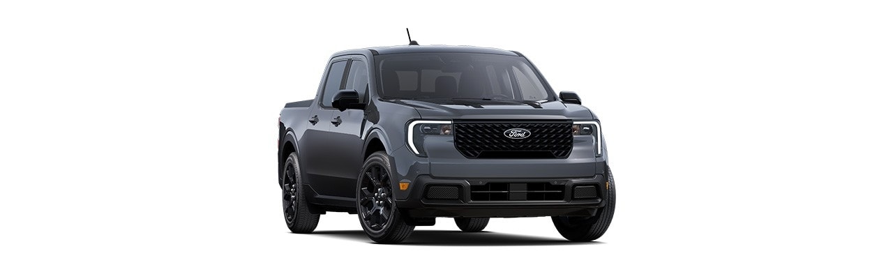 Ford Maverick 2025 lariat, Pickup compacta en color gris metálico en centroamérica