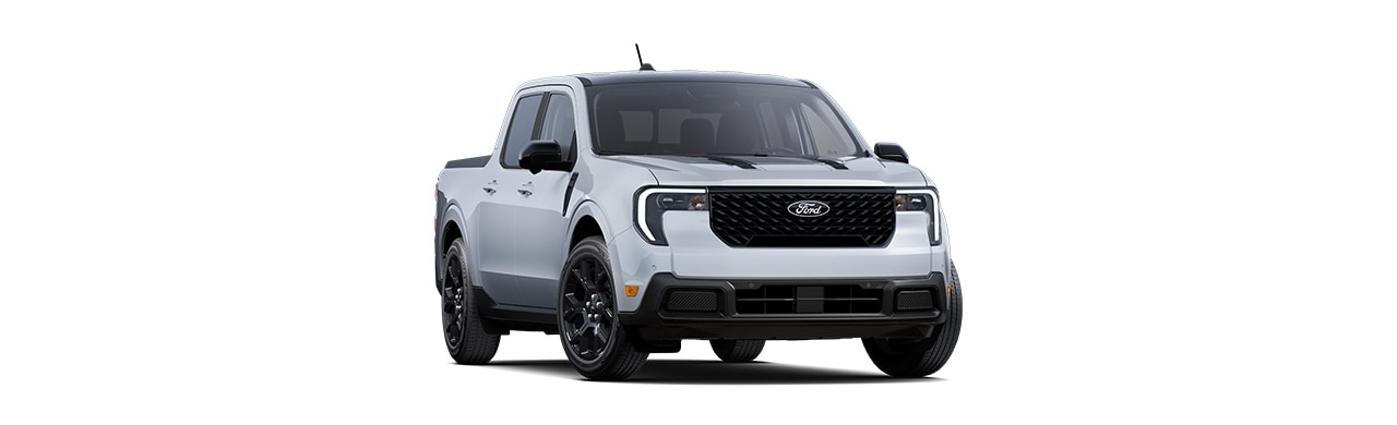 Ford Maverick 2025 Lariat, Pickup compacta en color Blanco Metálico en centroamérica