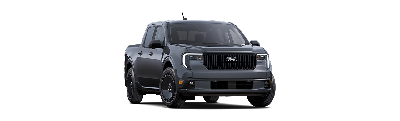 Ford Maverick 2025 Lobo, Pickup compacta en color gris metálico en centroamérica