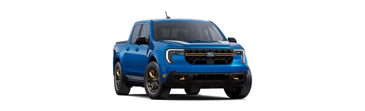 Ford Maverick 2025 Tremor, Pickup compacta en color Azul en centroamérica