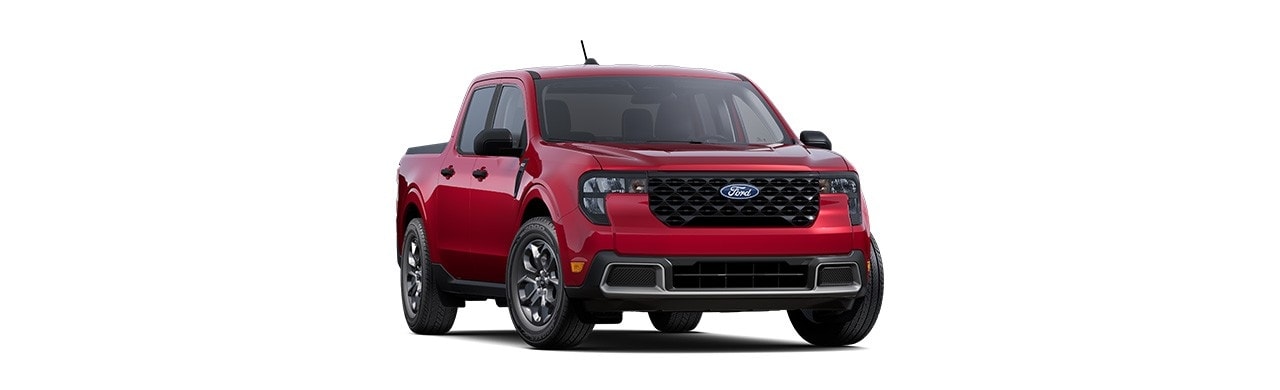 Ford Maverick 2025 XLT, Pickup compacta en color rojo metálico en centroamérica