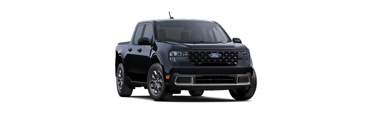 Ford Maverick 2025 XLT, Pickup compacta en color Negro en centroamérica