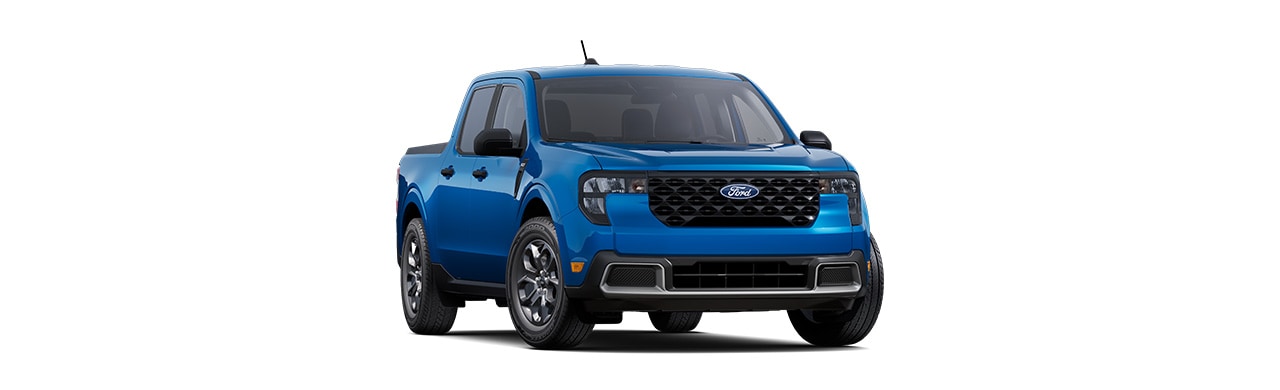 Ford Maverick 2025 XLT, Pickup compacta en color Azul en centroamérica