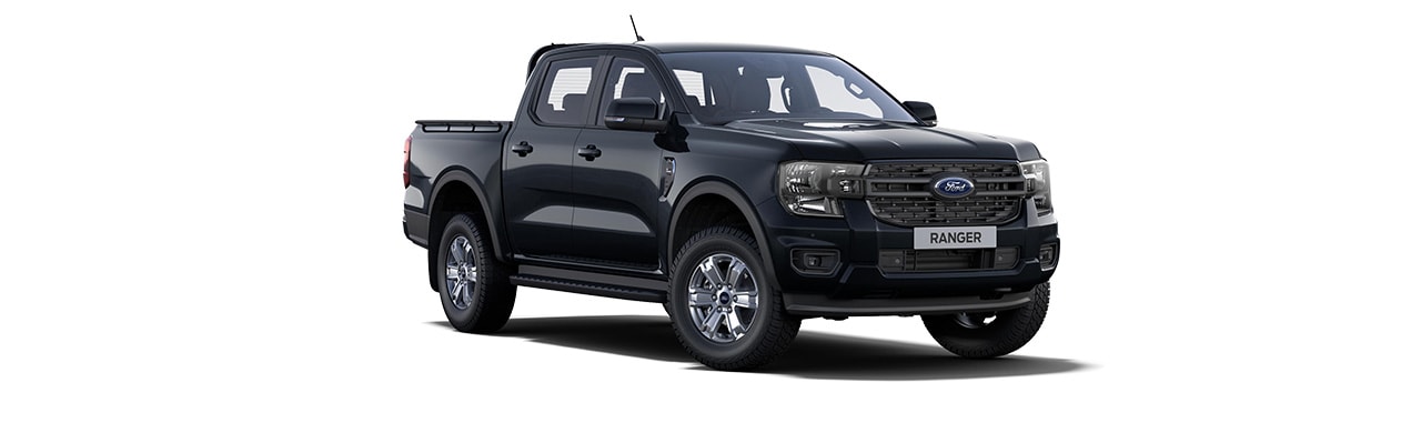 Ford Ranger 2023, Camioneta Pickup Nueva Generación en color Agate Black