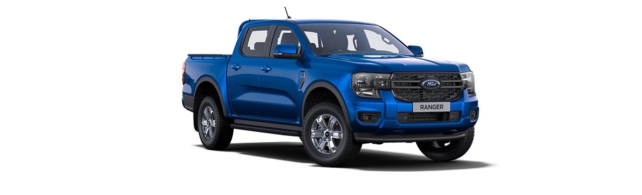 Ford Ranger 2023, Camioneta Pickup Nueva Generación en color Blue Lightning