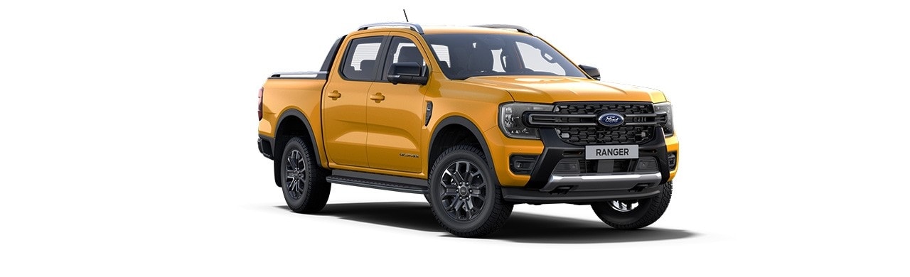 Ford Ranger 2023, Camioneta Pickup Nueva Generación en color Cyber Orange