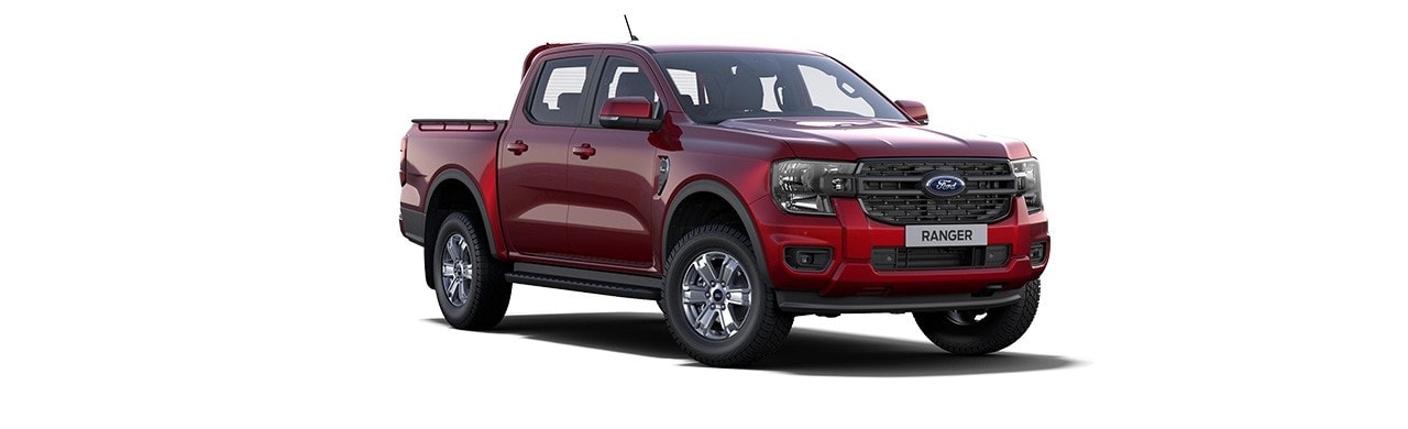 Ford Ranger 2023, Camioneta Pickup Nueva Generación en color Lucid Red