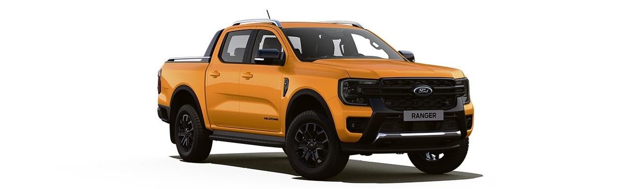 Ford Ranger 2023, Camioneta Pickup Nueva Generación en color Cyber Orange