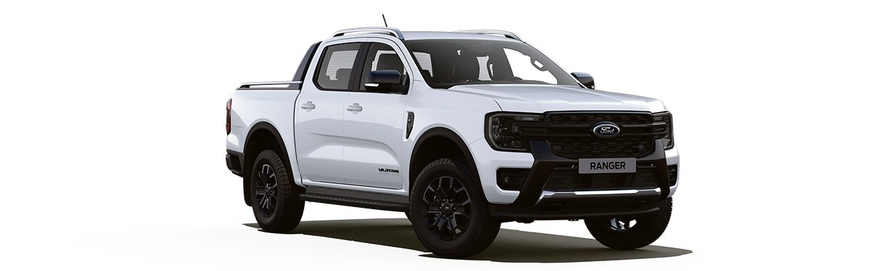 Ford Ranger 2023, Camioneta Pickup Nueva Generación en color Frozen White