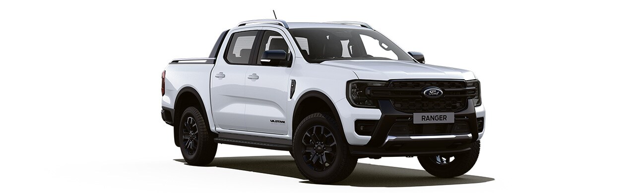 Ford Ranger 2023, Camioneta Pickup Nueva Generación en color Frozen White