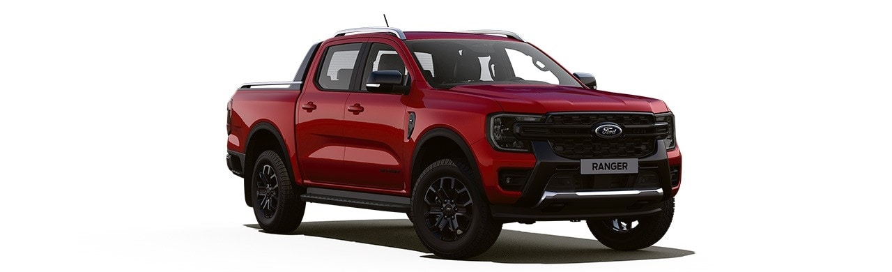 Ford Ranger 2023, Camioneta Pickup Nueva Generación en color Lucid Red