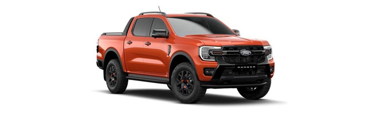 Ford Ranger Wildtrak 2026 en color Ignite Orange, disponible en Centroamérica