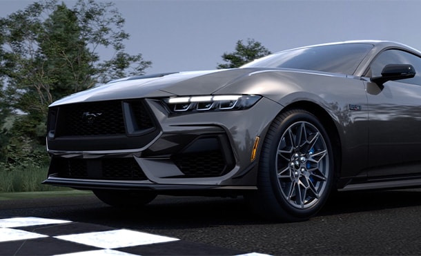 Los Faros LED de Tres Barras de Ford Mustang 2024 Expresan Deportividad en cada Detalle