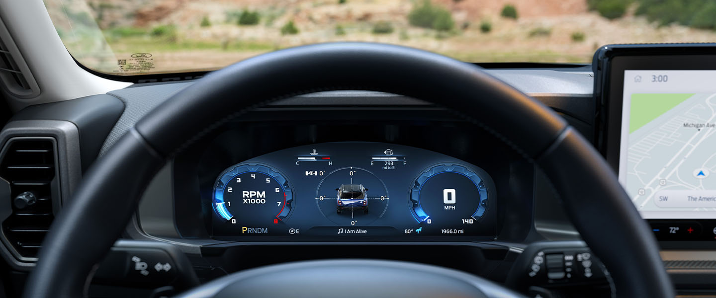 Descubre la Tecnología de Ford Bronco Sport 2025, disponible a la compra en Centroamérica