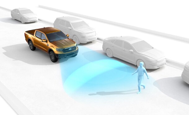 Descubre la Seguridad que brinda el Pre-Collision Assist en Ford Ranger 2023