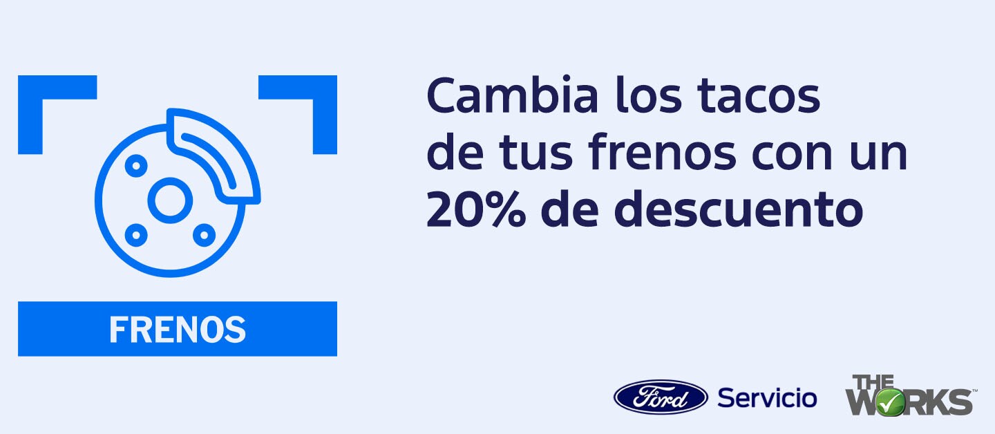 Ford Panamá ofrece 20% de descuento en cambio de tacos para frenos