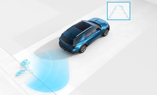Descubre la Seguridad que brinda la Cámara de Reversa equipada en SUV Ford Explorer 2023