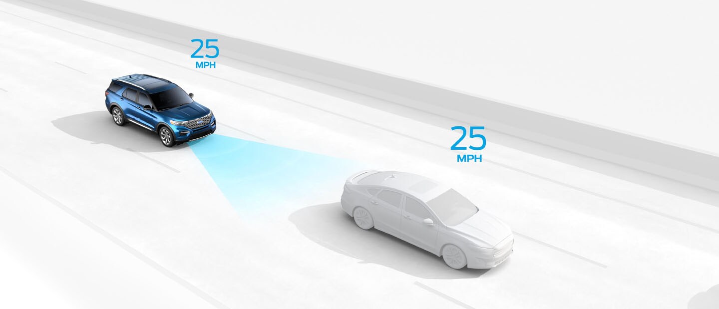Descubre la Seguridad que brinda el Control Crucero Adaptativo en Ford Explorer 2023