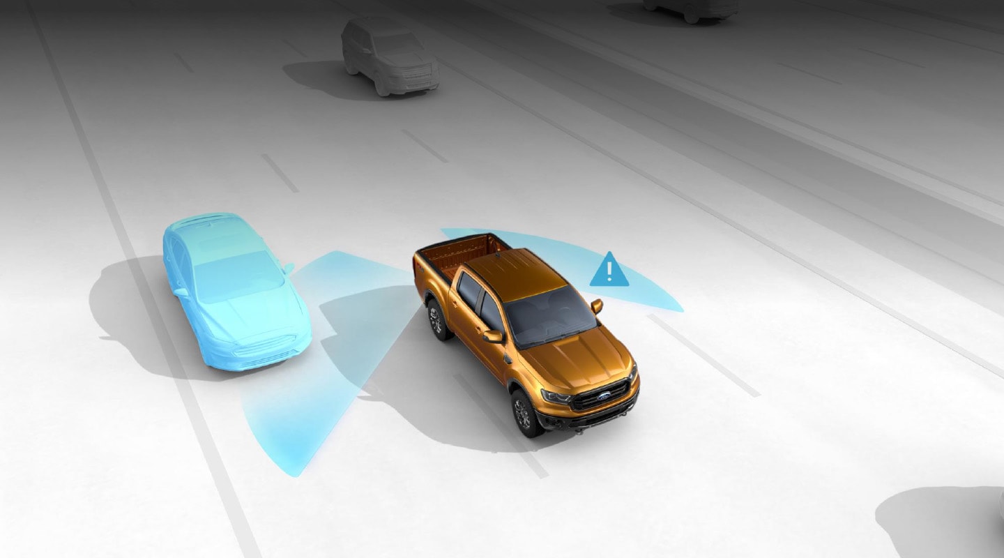Descubre la Seguridad que brinda BLIS con Alerta de Tráfico Cruzado en Ford Ranger 2023