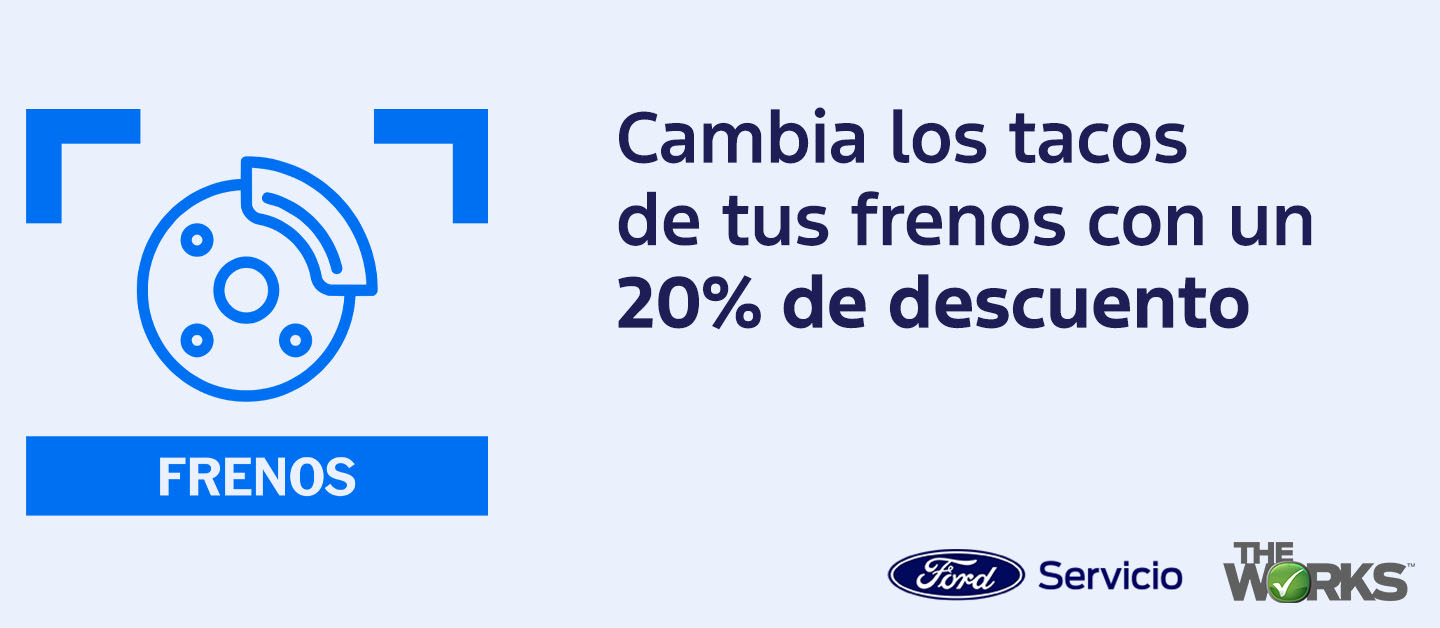 Ford Panamá ofrece 20% de descuento en cambio de tacos para frenos