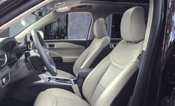 Asientos de Contorno Múltiple con Active Motion equipados en tu Camioneta SUV Ford Explorer 2023